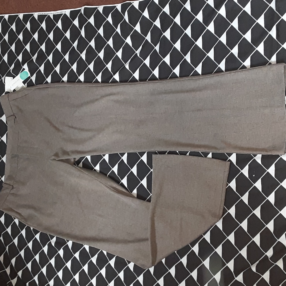 Kut From The Kloth Rose Classic Bootcut Pants Brown Size 16 NWT Stretch Trouser - Picture 2 of 14